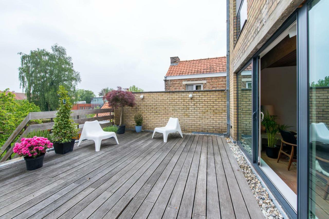 Vintage Duplex in Bruges Appartement Buitenkant foto